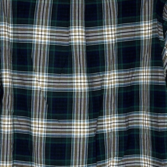 Ralph Lauren Shirt Men XXL 2XL Green White Plaid Button Down Cabincore Gorpcore - Picture 4 of 8